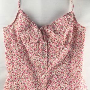 Guess-Womens sleeveless tank top blouse- medium